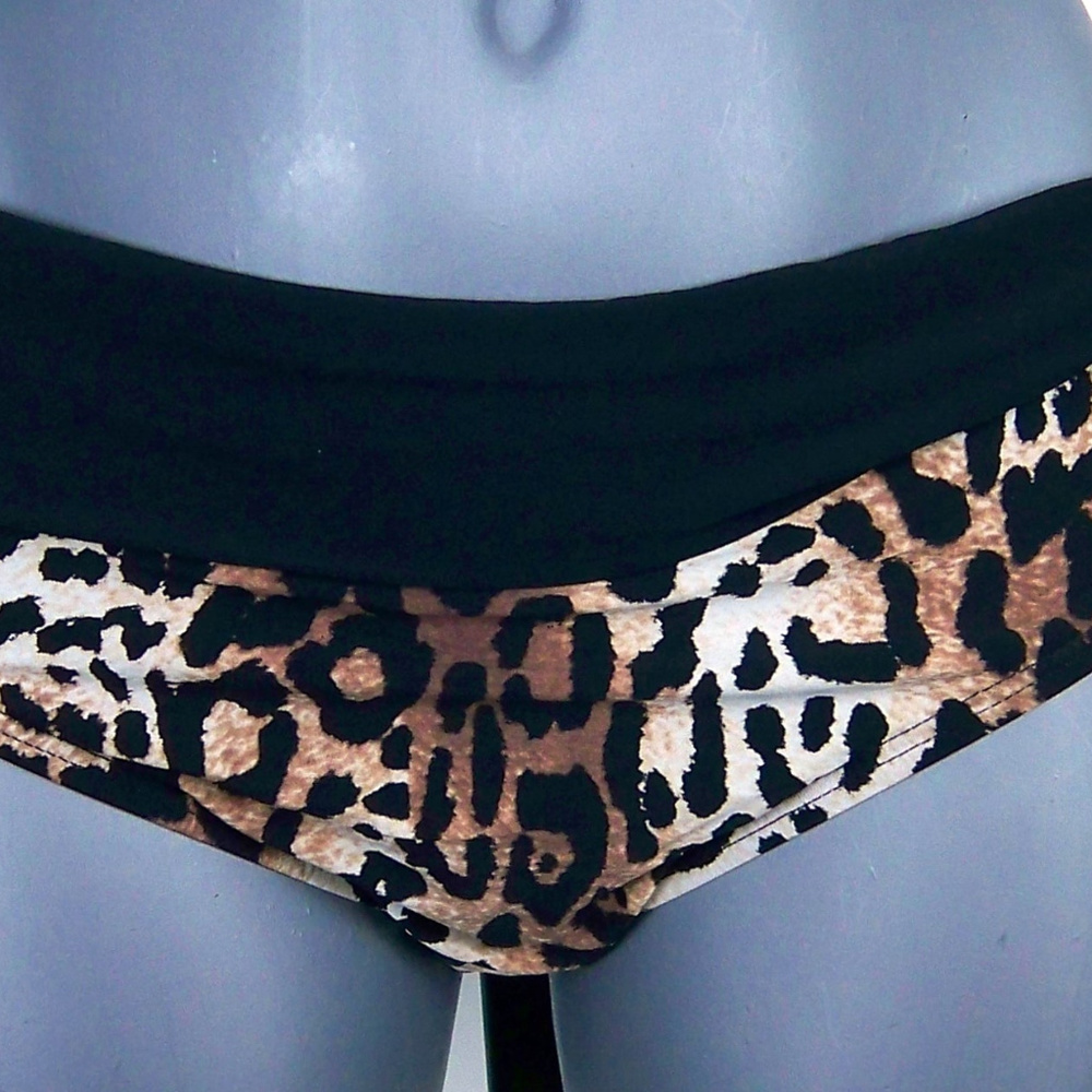 ALEX MARIE "LEOPARD" Natural Print & Black